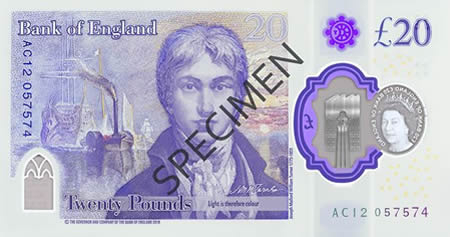 twenty note back